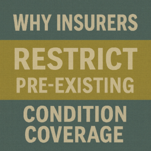 Why Insurers Restrict Pre-Existing Condition Coverage