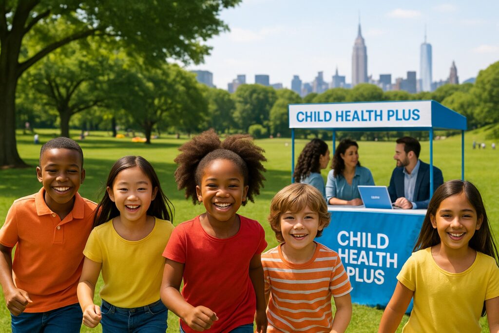 New York children benefiting from Child Health Plus