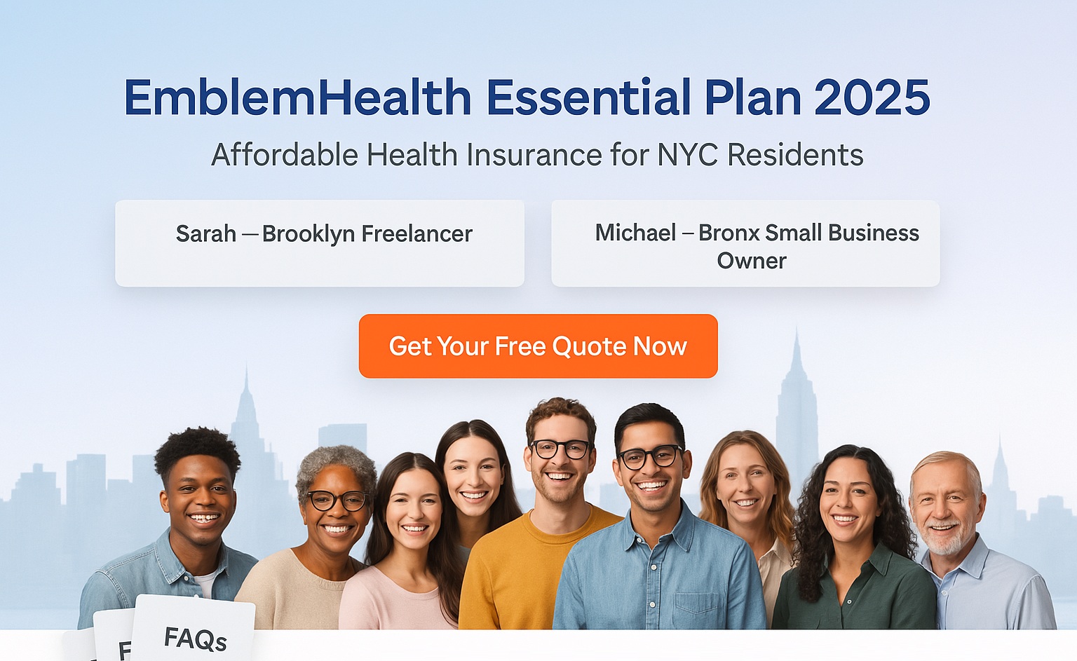 EmblemHealth Essential Plan 2025 coverage in NYC